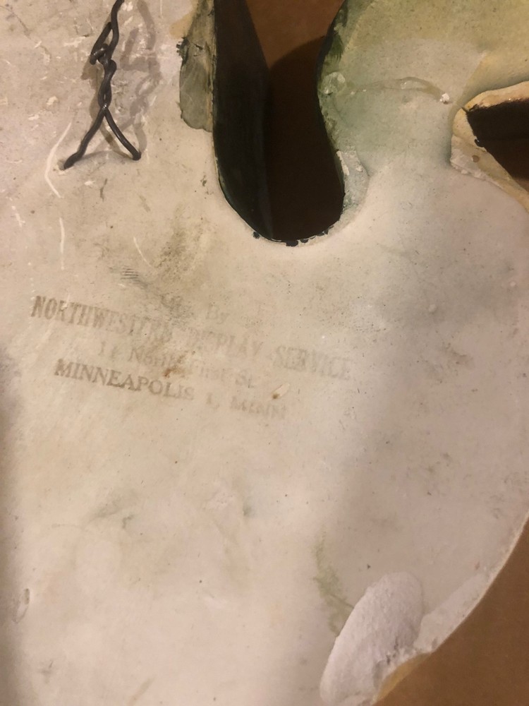 Grain Belt Beer Chalkware Stanley and Albert Mallard