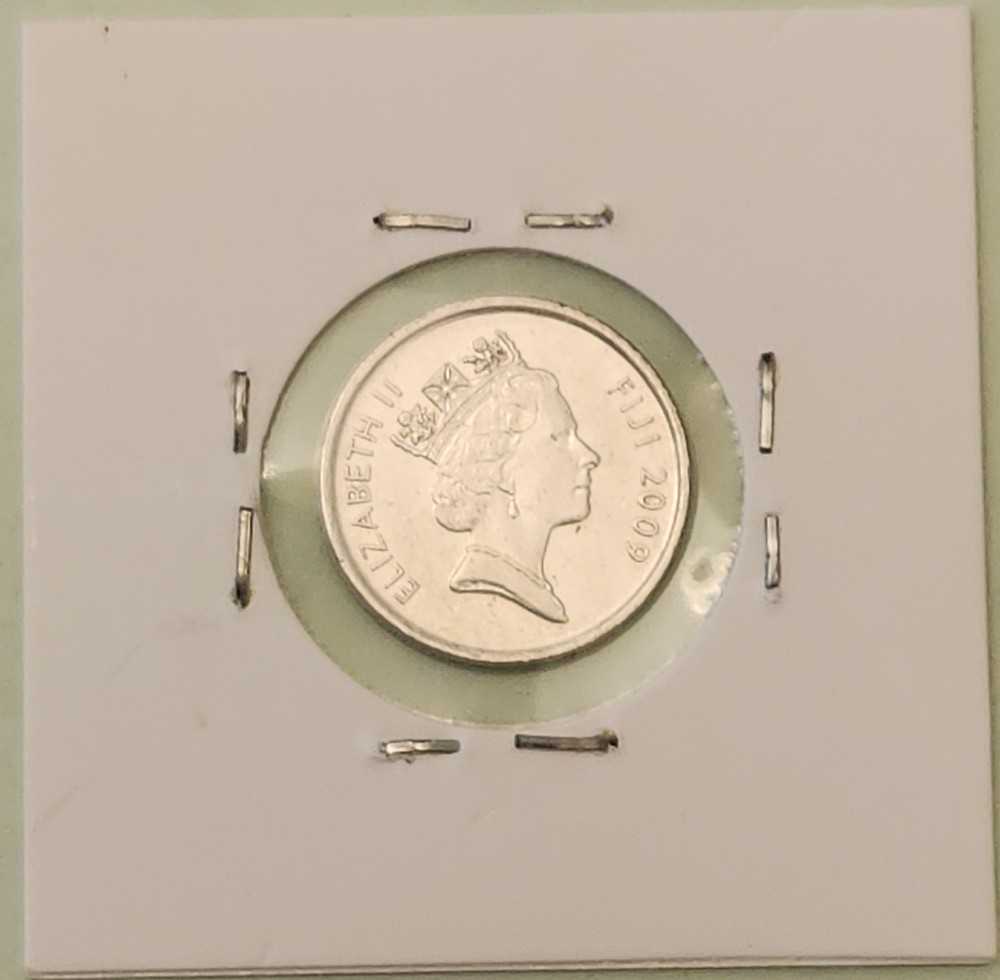 Fiji coin, 5 Cents, 2009