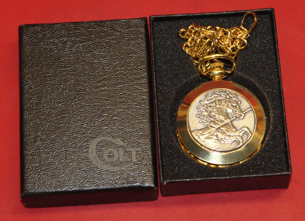 COLT Firearms Mechanical Movement Pocket Watch