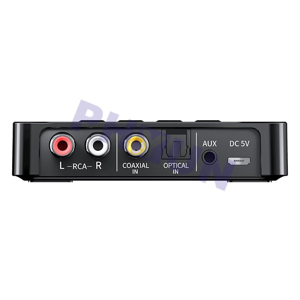Bluetooth Receiver Transmitter AUX Wireless NFC Audio Adapter For Car Speakers