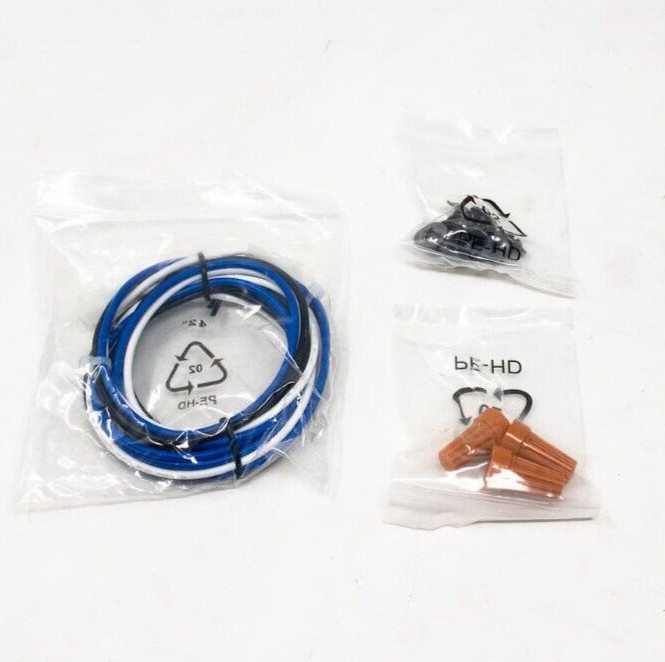 HOME DECORATORS Ester 54 in. Matte Black Ceiling Fan Hardware Kit