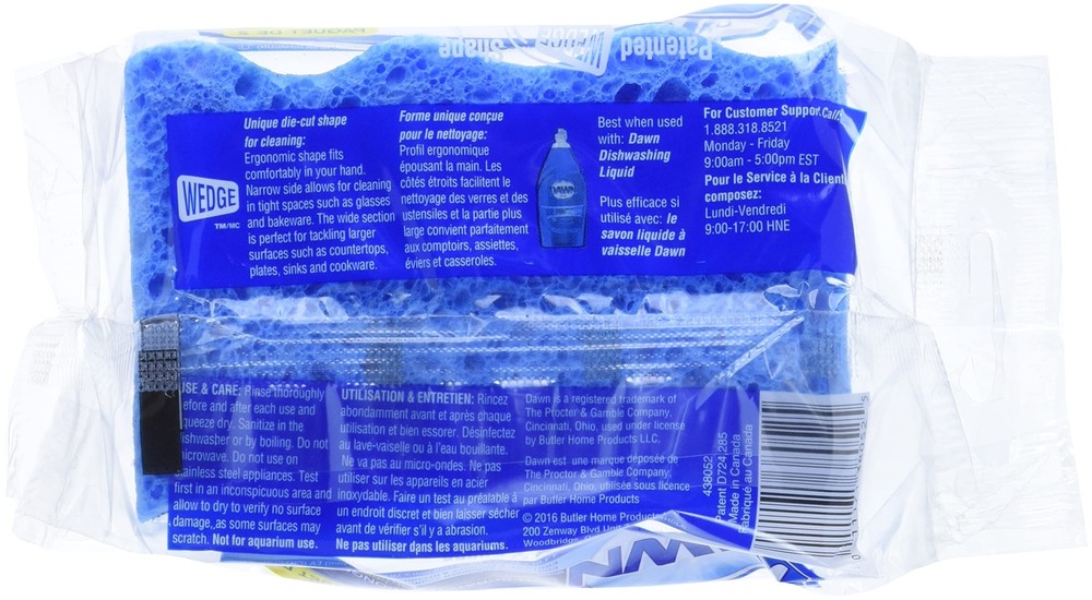 Non Scratch Sponges 2 pk