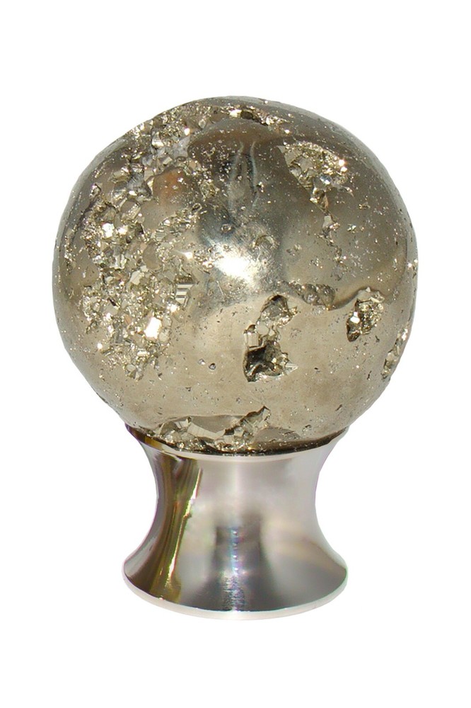 Pyrite Gold Cabinet and Drawer Knobs by GemstoneHardware