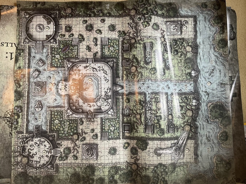 DND Tomb Of Annilation INCLUDES Full Size Maps