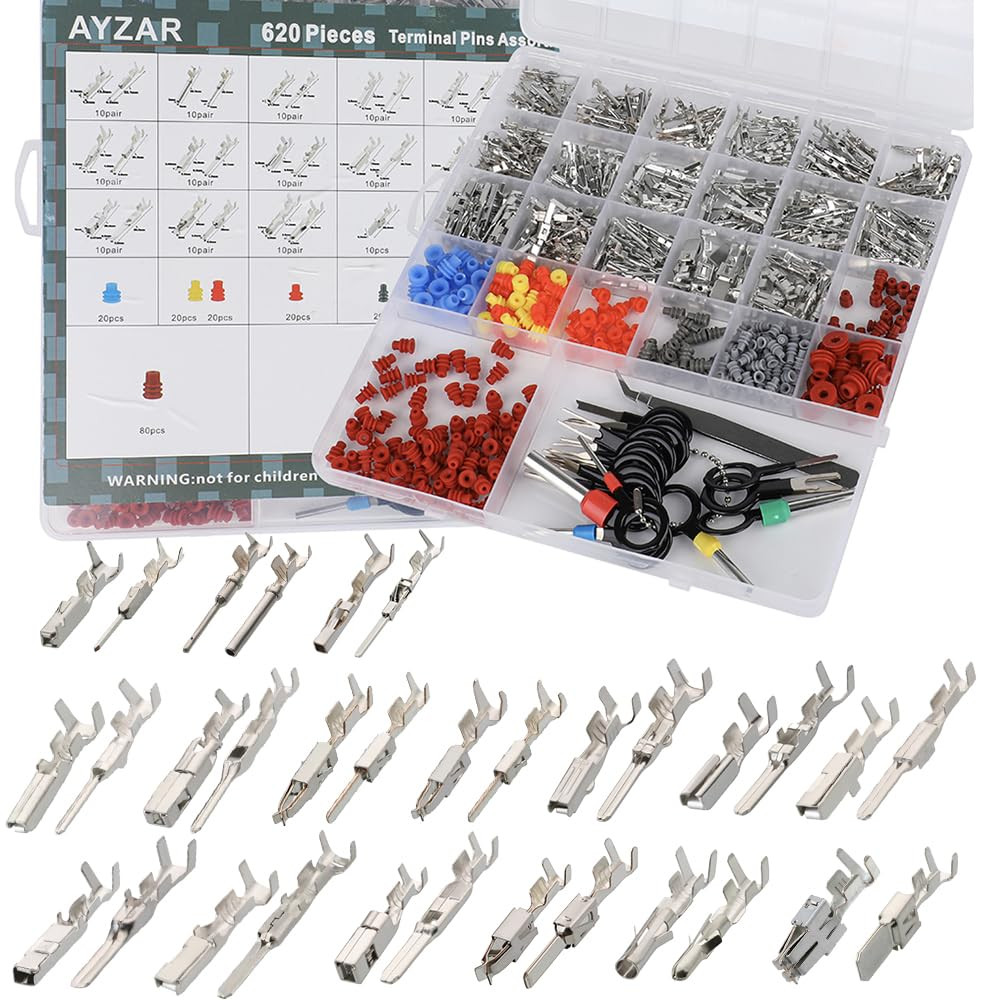 620Pcs Metri-Pack pins kit, 001