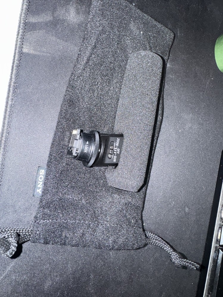 Sony ECM-GZ1M Gun Zoom Microphone for Multi Interface Shoe - Black