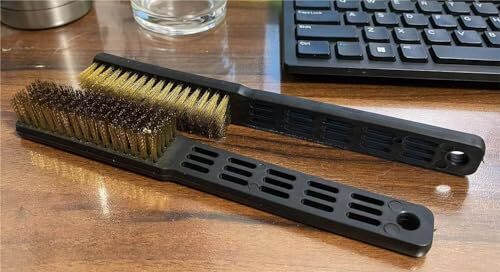 (2-Pack) Bowling Shoe Brushes, Bowling Accessories, Remove Dust Grit Improve