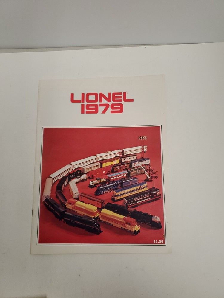 VINTAGE LIONEL TRAINS CATALOG 1979