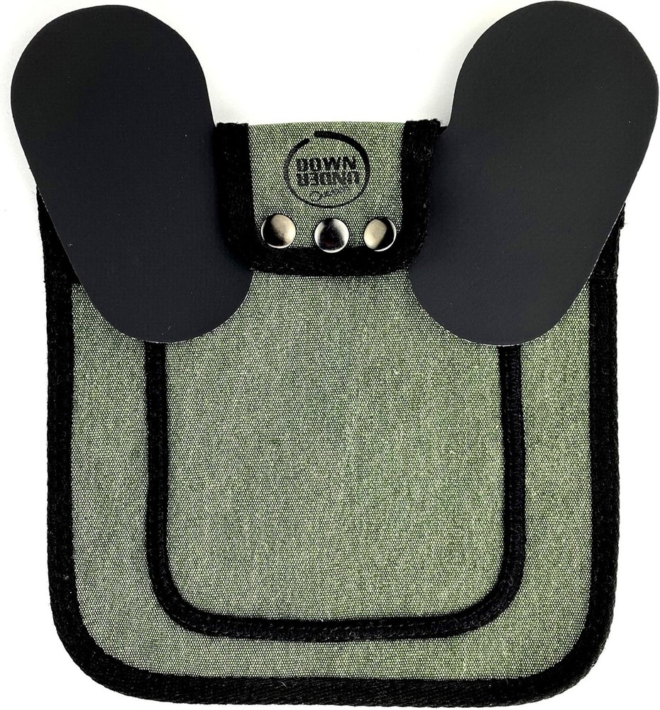 Protective Chicken Saddle with Adjustable Straps for Medium-Large Hens, Green
