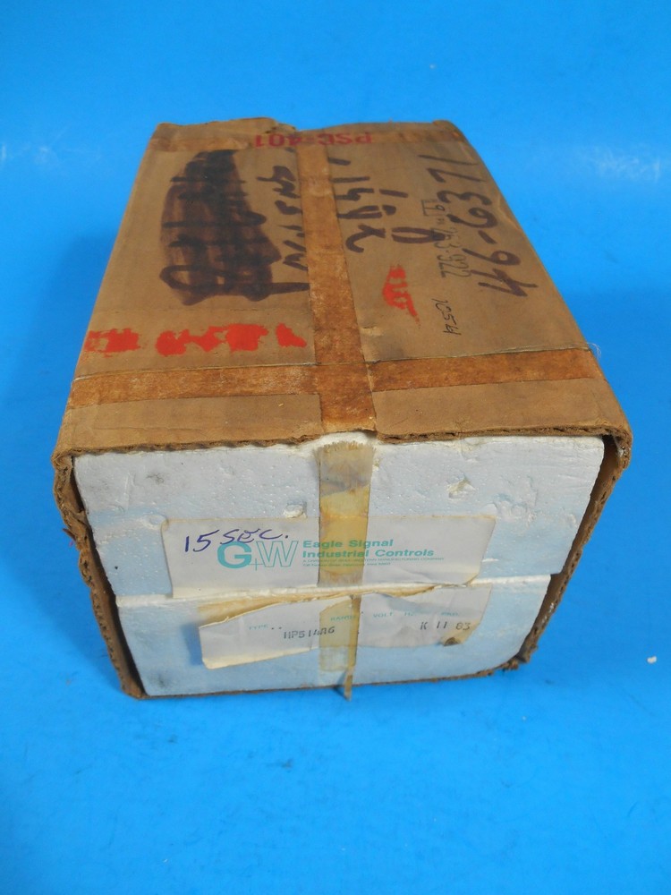 NOS Eagle Signal Analog Timer 0-15 Second HP514A6 120V