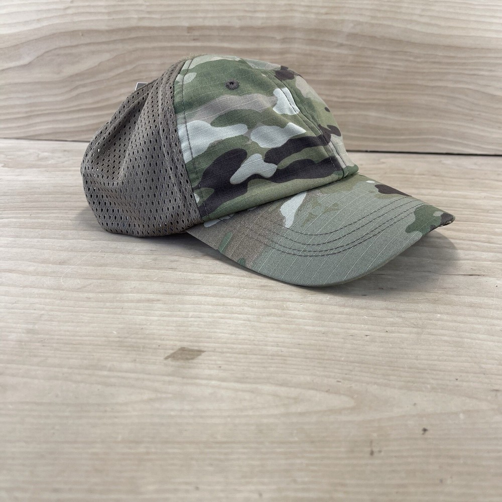 Squared Away2 Tactical Multicam Mesh Green Camo Adjustable Baseball Cap