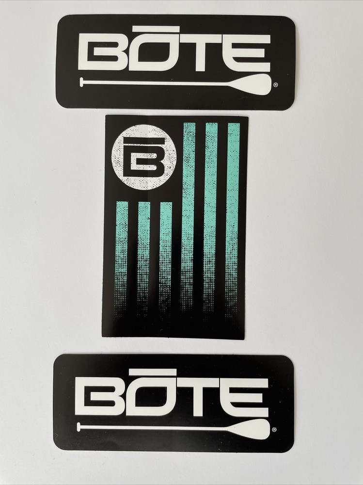 Bote Boards SUP Standup Paddleboard Logo Sticker Decal Flag