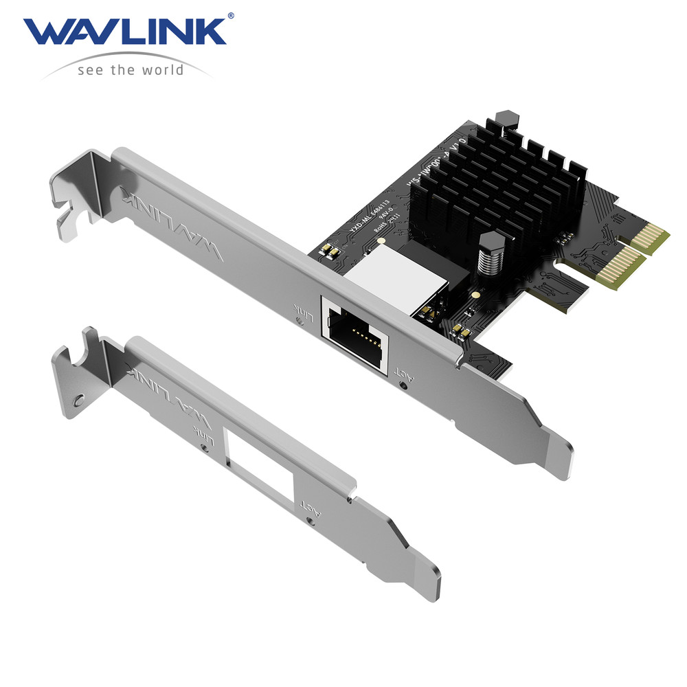 1G PCIe Network Card RTL8111H 1000Mbps Ethernet Adapter for Windows/Linux