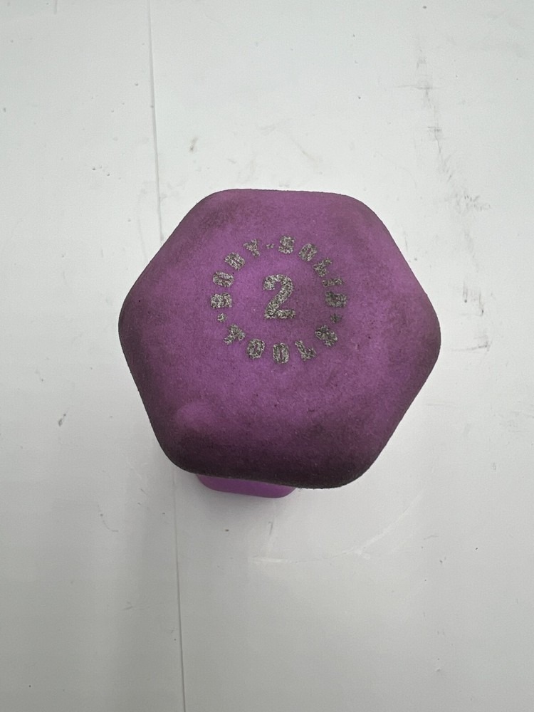 Body Solid Tools Neoprene Dumbbell for Weight and Aerobic Training 2lb