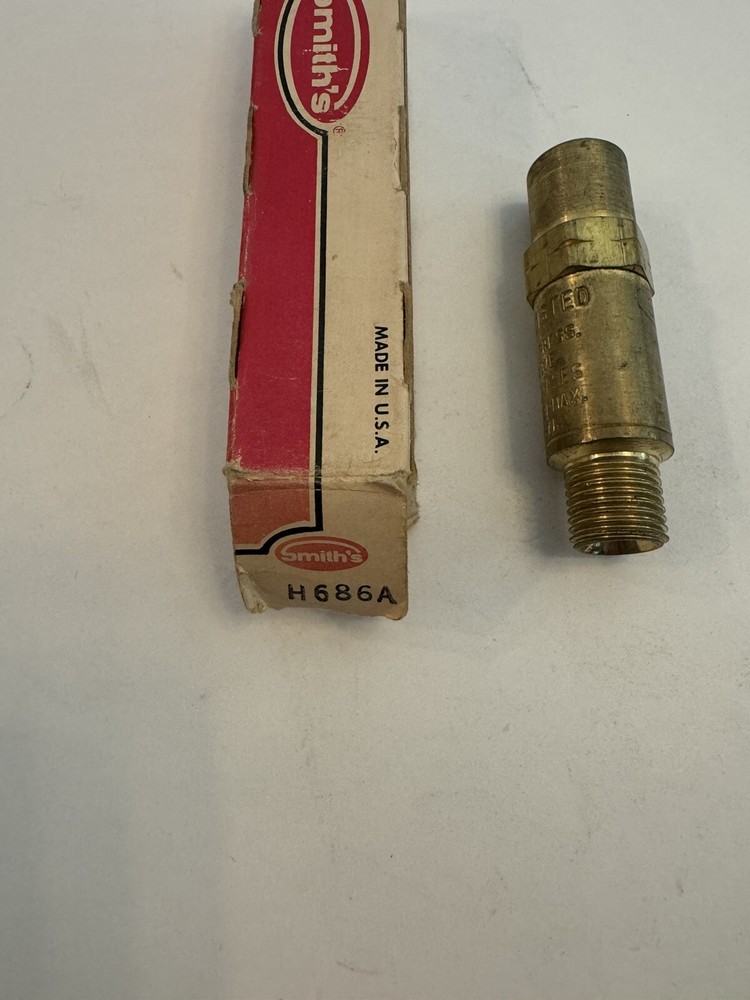 Smith Welding Equipment H686A Back Pressure Valve