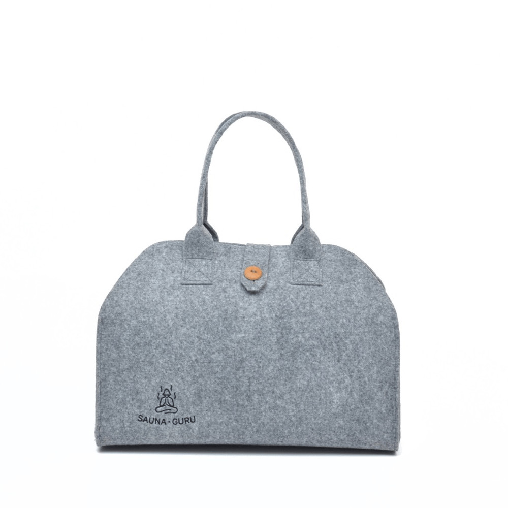 Premium Wool Felt Sauna Bag  Handmade, Stylish & Eco-Friendly