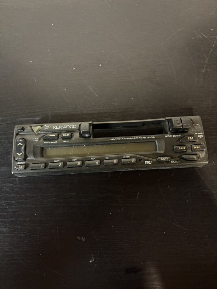KENWOOD KRC-208S FACEPLATE  ONLY OEM Untested!