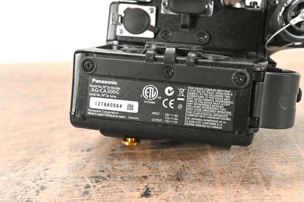 Panasonic AG-CA300G Camera Studio Adapter CG01G9A