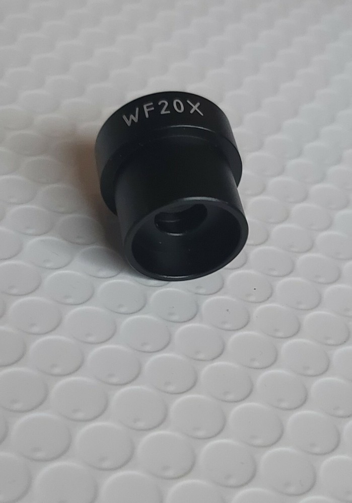AMSCOPE WF 20X (WF20X) MICROSCOPE EYEPIECE 23MM *NEW*