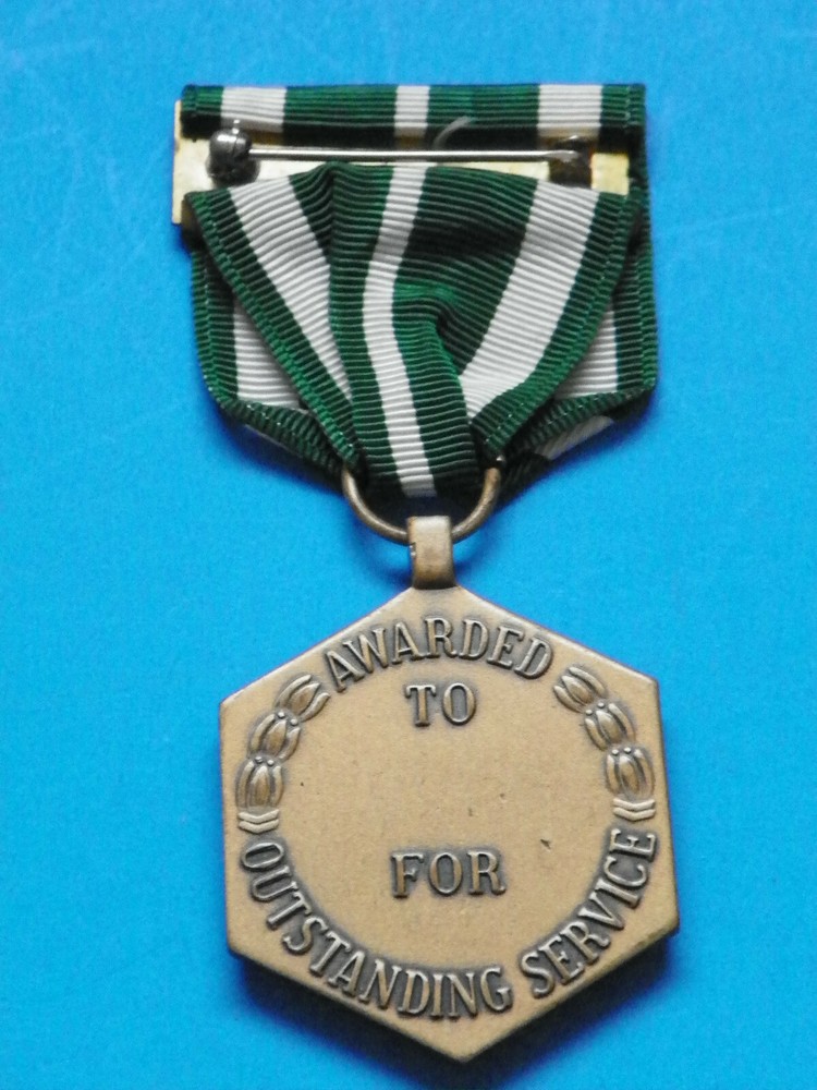 ORIGINAL U.S. COAST GUARD 1790 MEDAL-MAKER MARKED