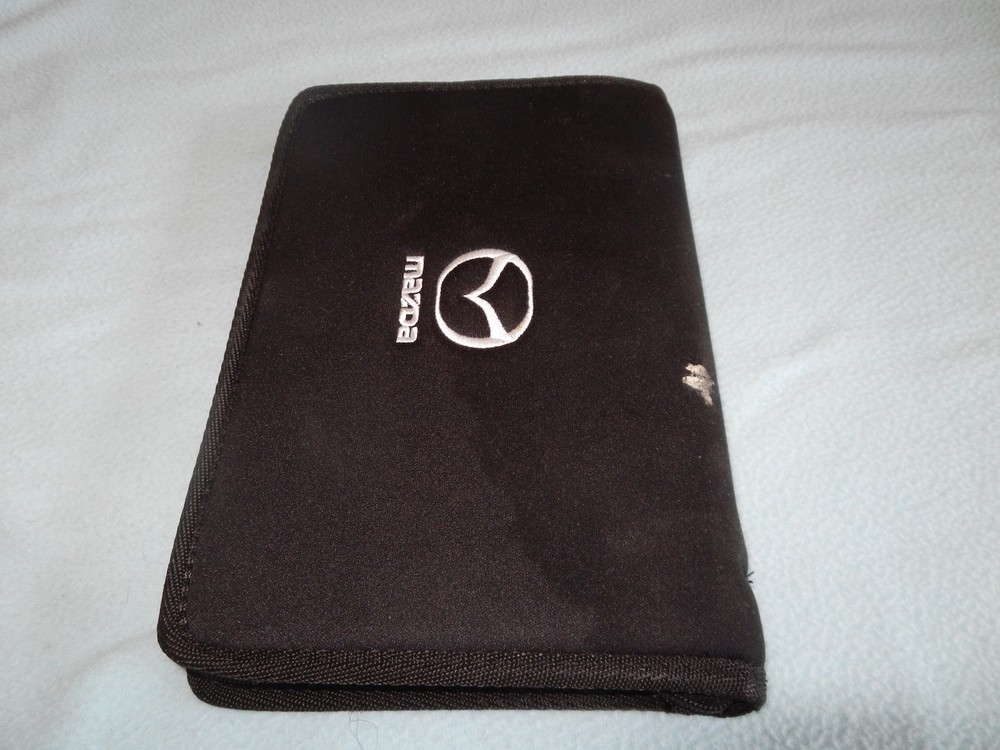 2002 Mazda protégé 5/protégé owners manual with binder