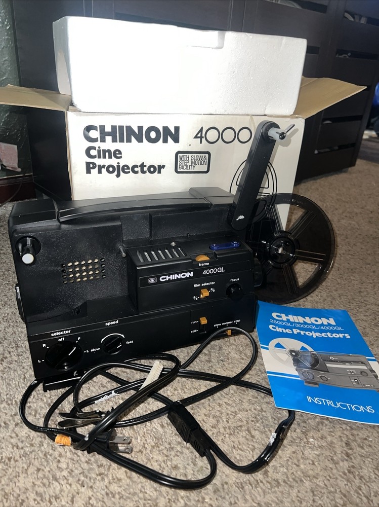 Vintage Chinon Cine projector 4000gl