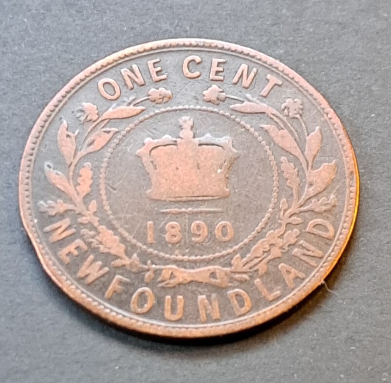 1890 Newfoundland One Cent