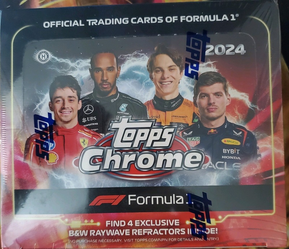 2024 Topps Chrome F1 Formula 1 INSERTS, REFRACTORS, #ED AND CHECKER RAY WAVE
