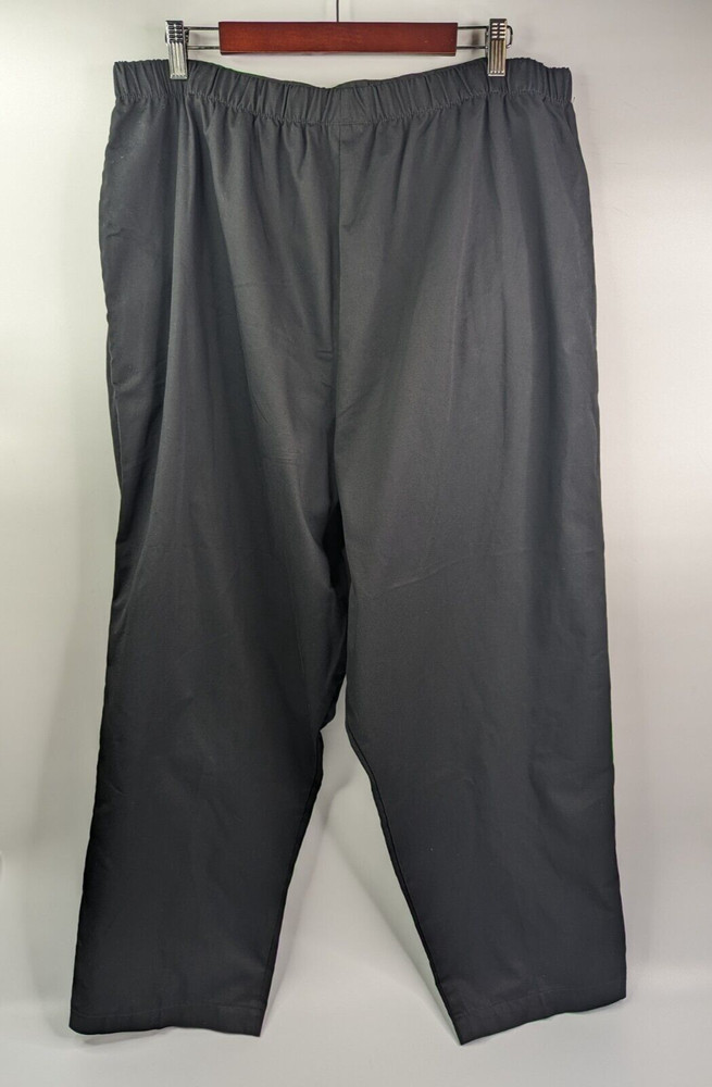 McDonalds Maternity Employee Uniform Work Pants Size 2XL Regular Black