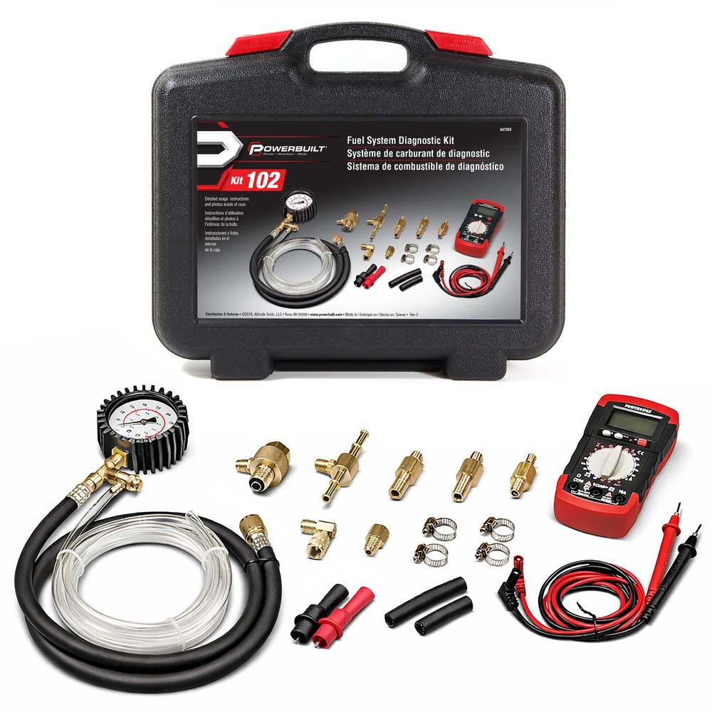 Powerbuilt Fuel System Diagnostic Kit - 647959