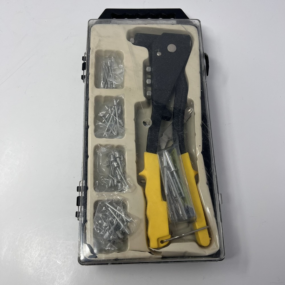 PERFORMANCE TOOL W2017C Hand Riveter Set - Rivet Set with Rivets Works Great