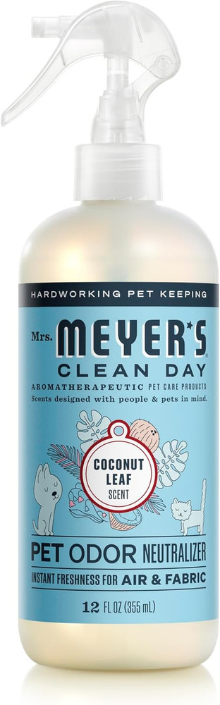 CLEAN DAY Pet Odor Neutralizer, Coconut Leaf Scent, 12Oz