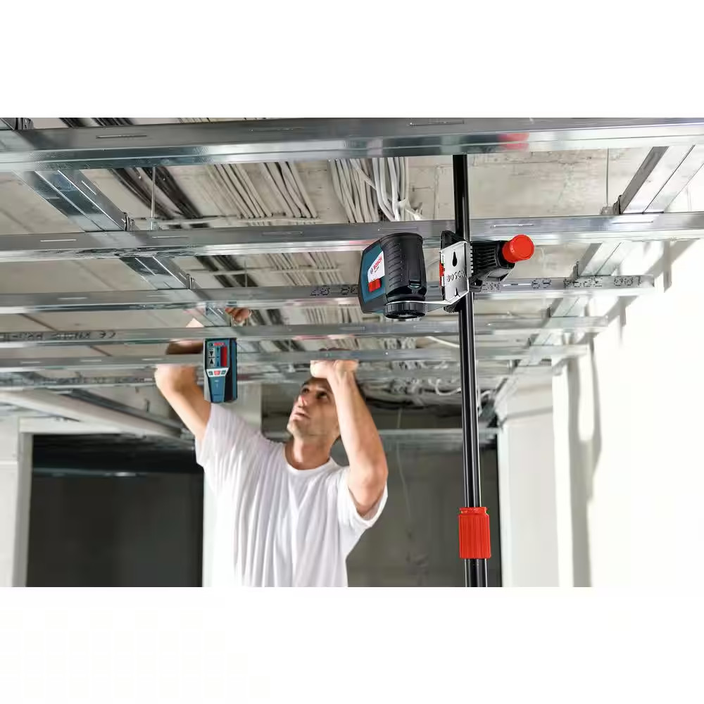 500 Ft. Red-Beam Rotary Laser Level Receiver