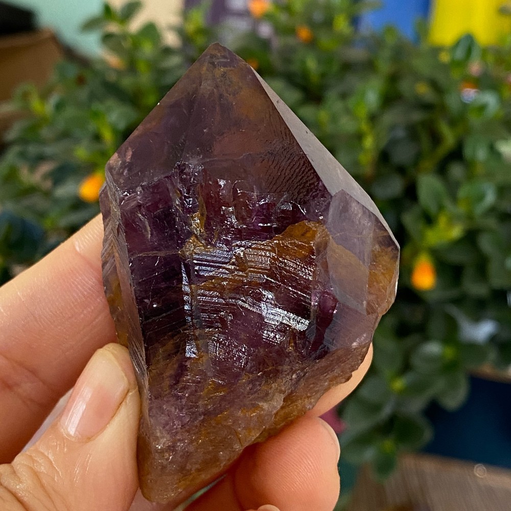 100g Natural Amethyst geode quartz clustercrystal specimen Healing