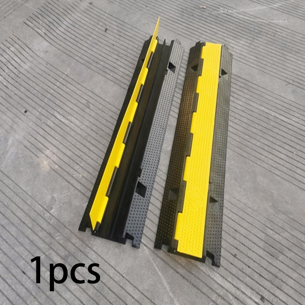 Cable Protector Ramp Sturdy Wire Hose Protective for Outdoor Office Workshop