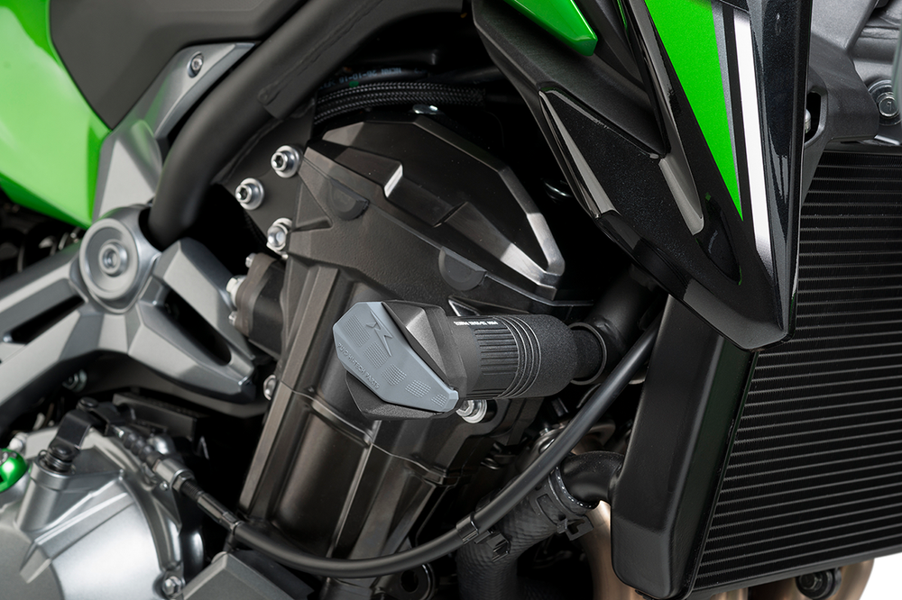 PUIG R12 Frame Sliders Black 9389N
