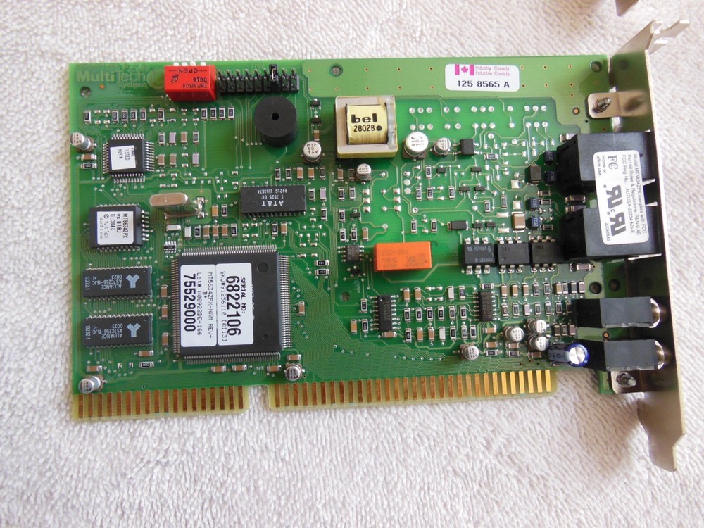 Multi Tech Systems PC Fax Modem Cards