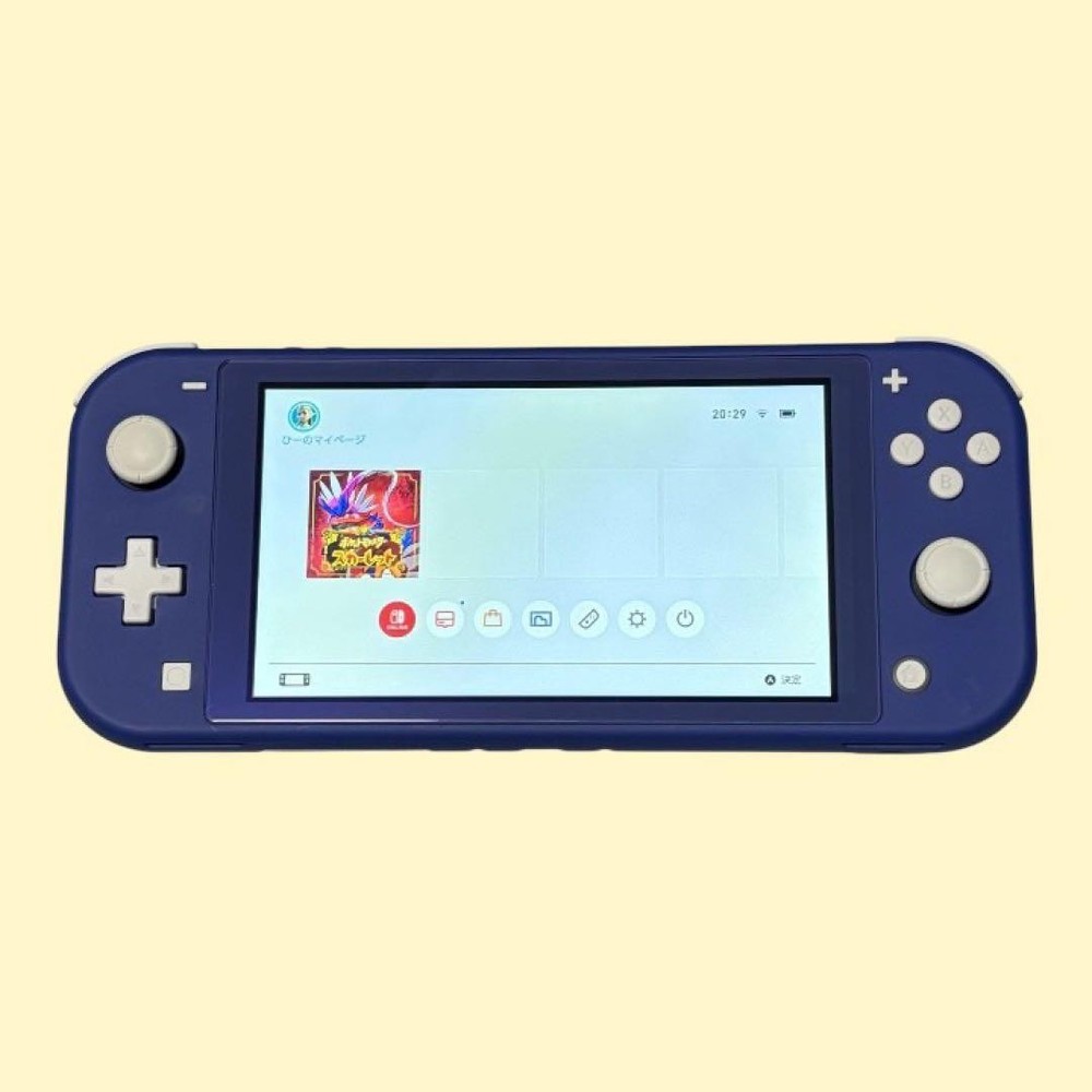 Almost unused Extremely beautiful Nintendo Switch Lite Blue
