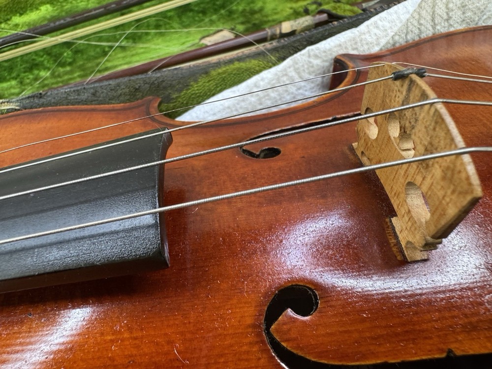 German Stradivarius Copy Violin With Case