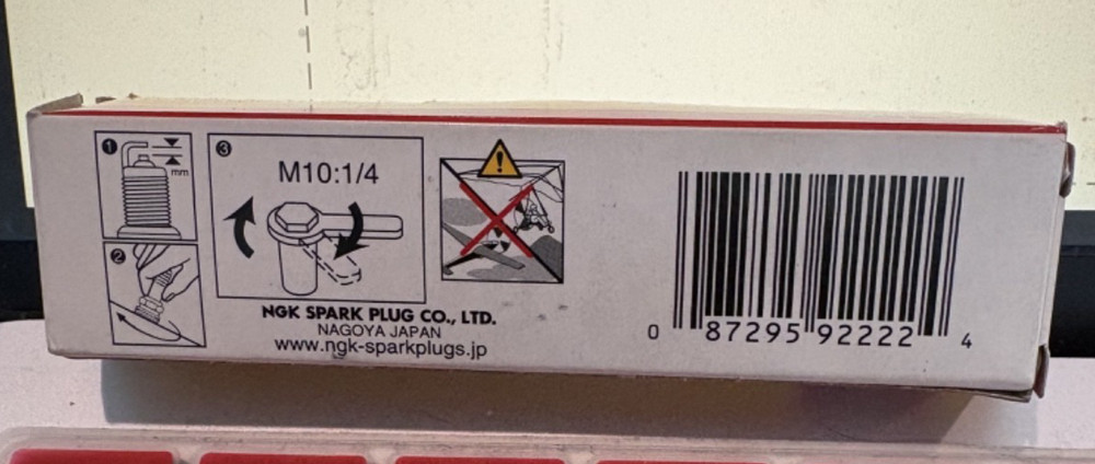 NGK Spark Plugs, LMAR9G | 92222