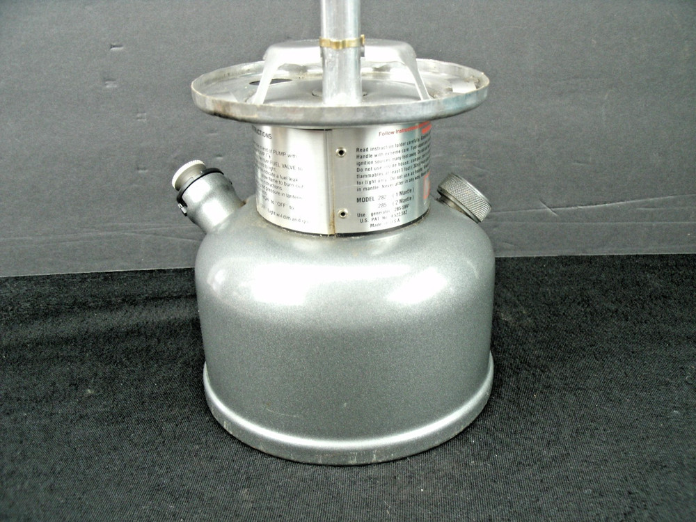Coleman Dual Fuel Lantern 285 With Case Great Shape 3-94