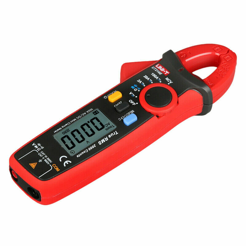 UNI-T UT210D Clamp Meter AC/DC Current Voltage Digital Multimeter Temp Tester ✦