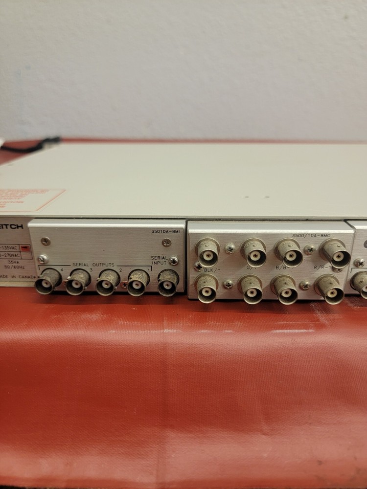 LEITCH CDC 3501 ENCODER DECODER UNIT. Fast Shipping!