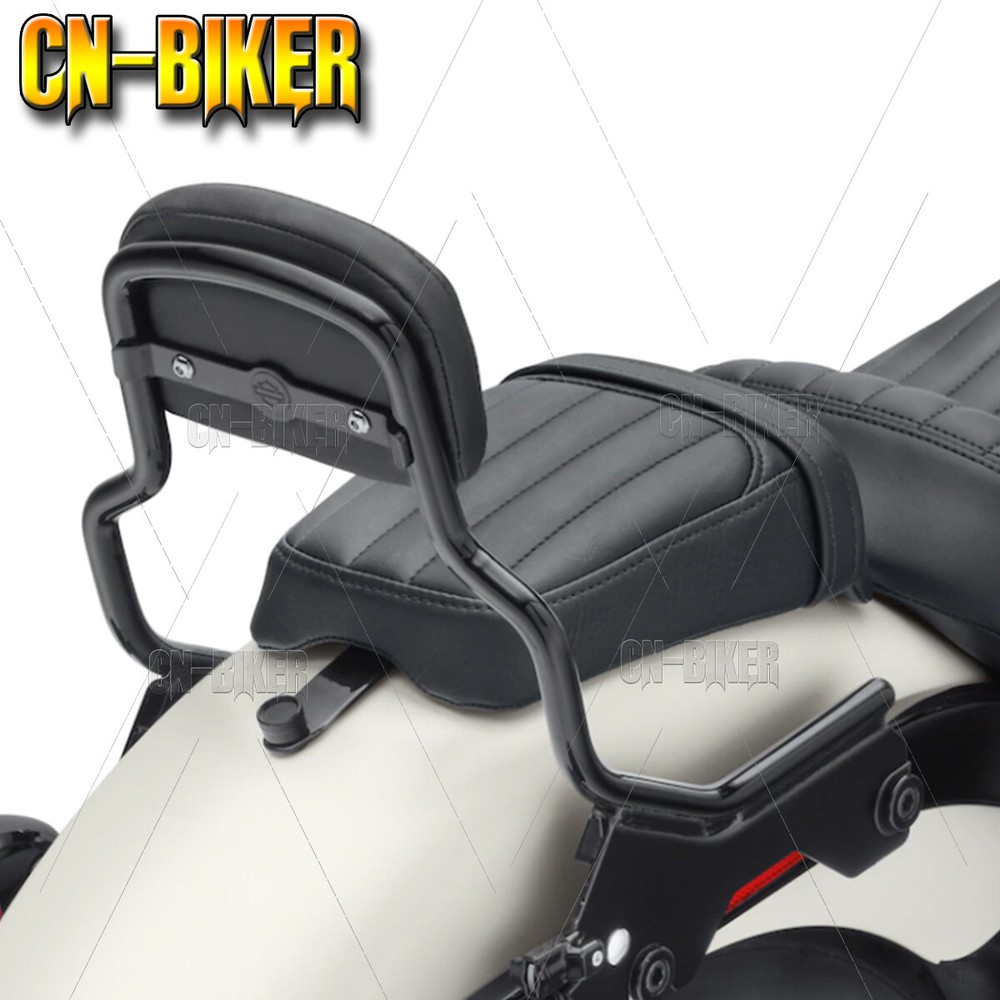Quick Detach Sissy Bar CHOP Backrest 4 Point Docking For 2018+ Harley FXBB FXST