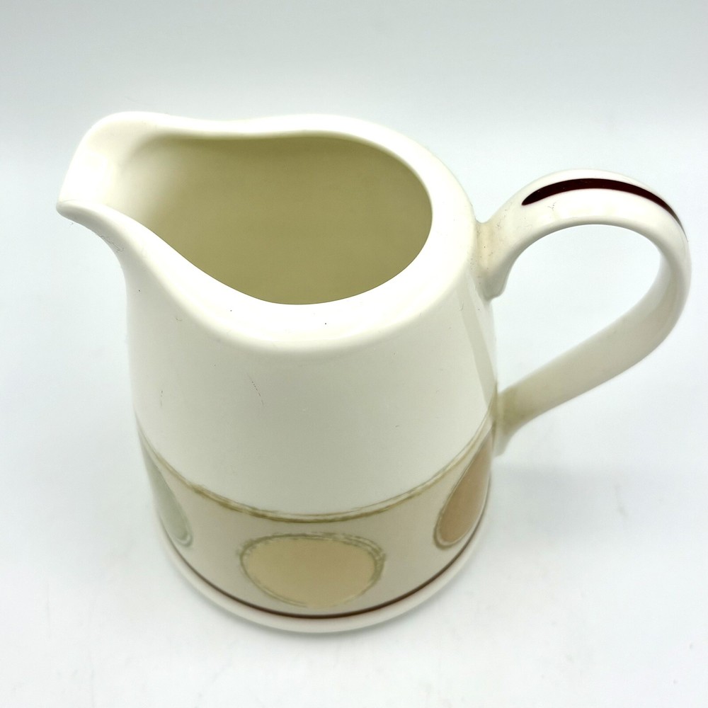 Mocha Java Cream Pitcher Noritake Ambience Pattern 7989
