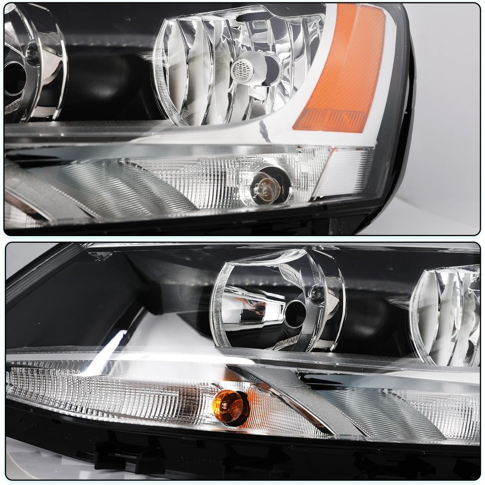 Halogen Headlamp Compatible 2011-2018 Jetta MK6 Driver Side Replacement