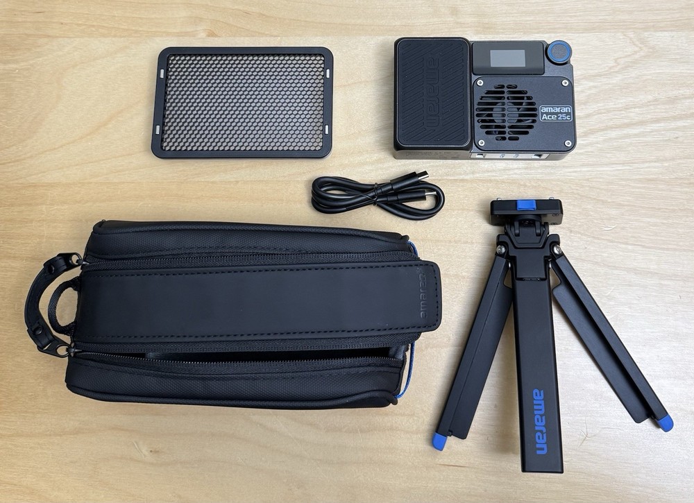 Amara Ace 25c Creator Kit with Tripod and Case