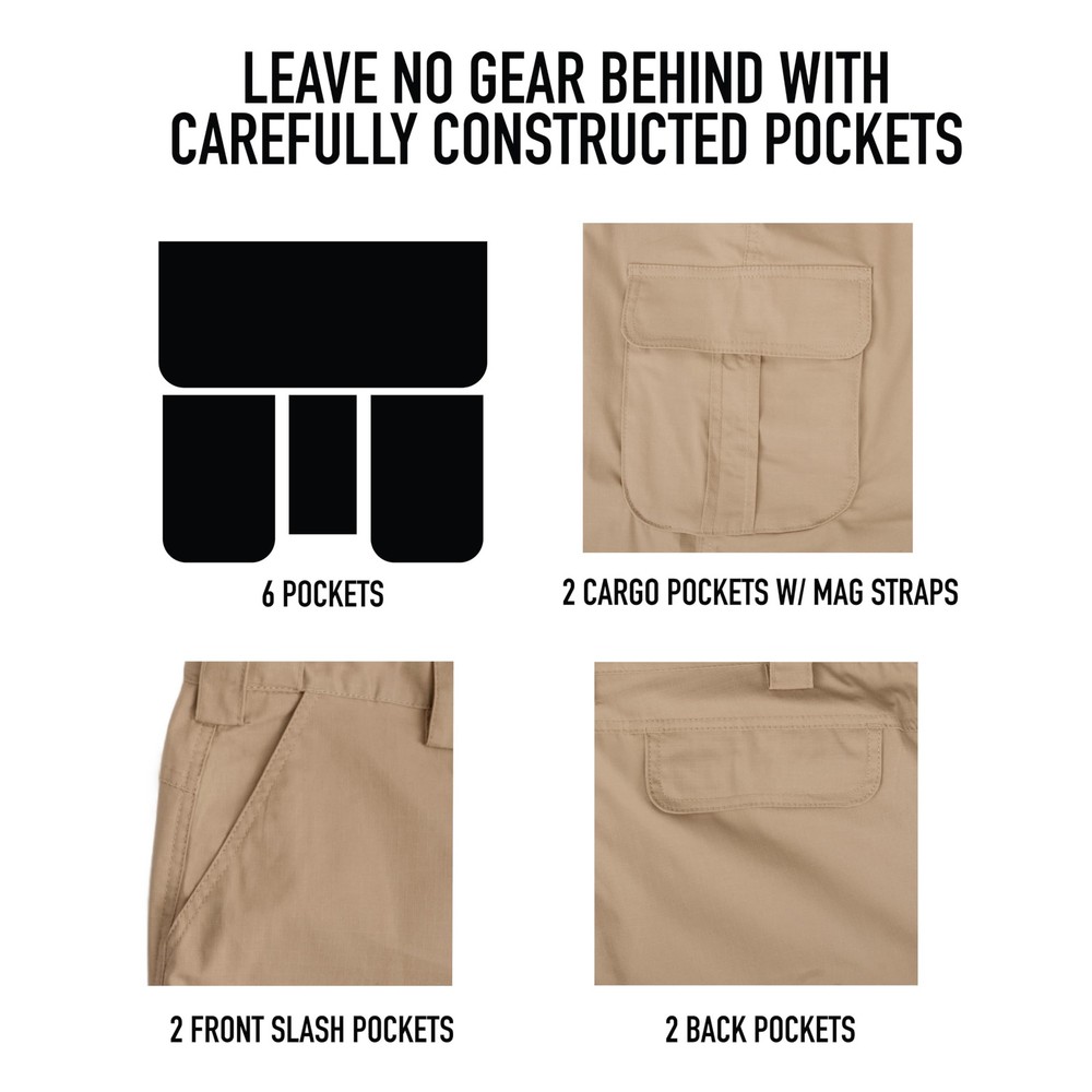 Rothco Black Tactical Extraction Pants 37610 - 32x32