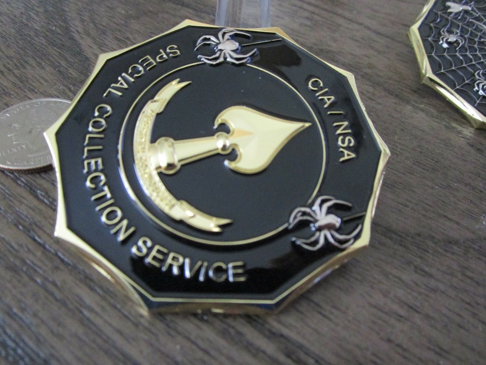 Central Intelligence Agency Special Collection Service CIA NSA Challenge Coin