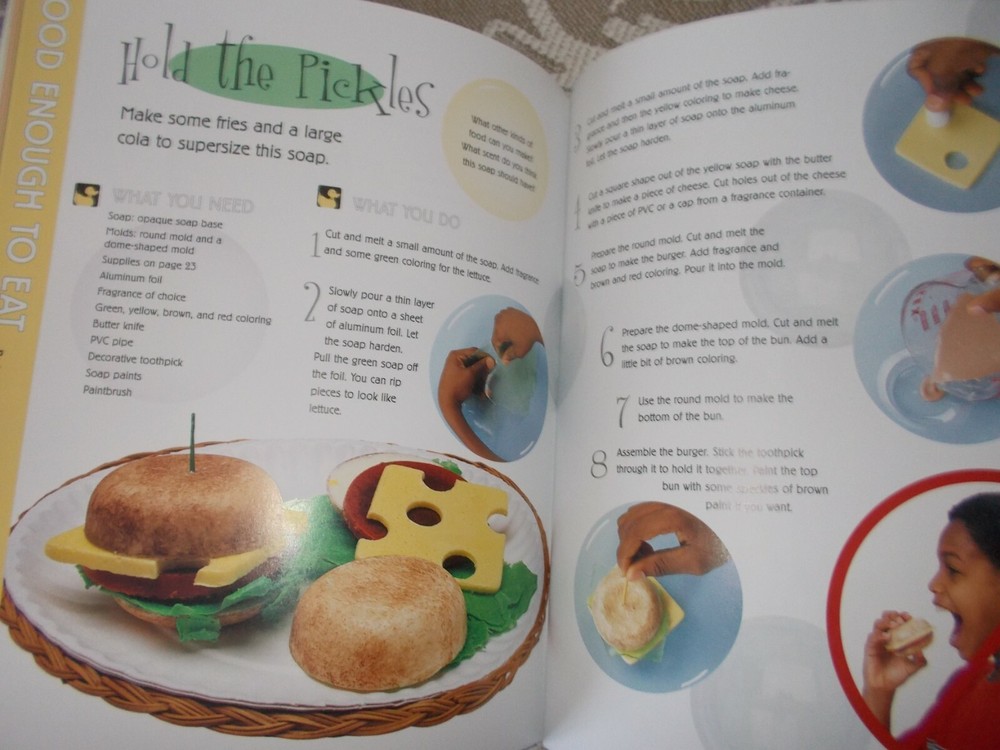 Kids Craft Soap Making Book